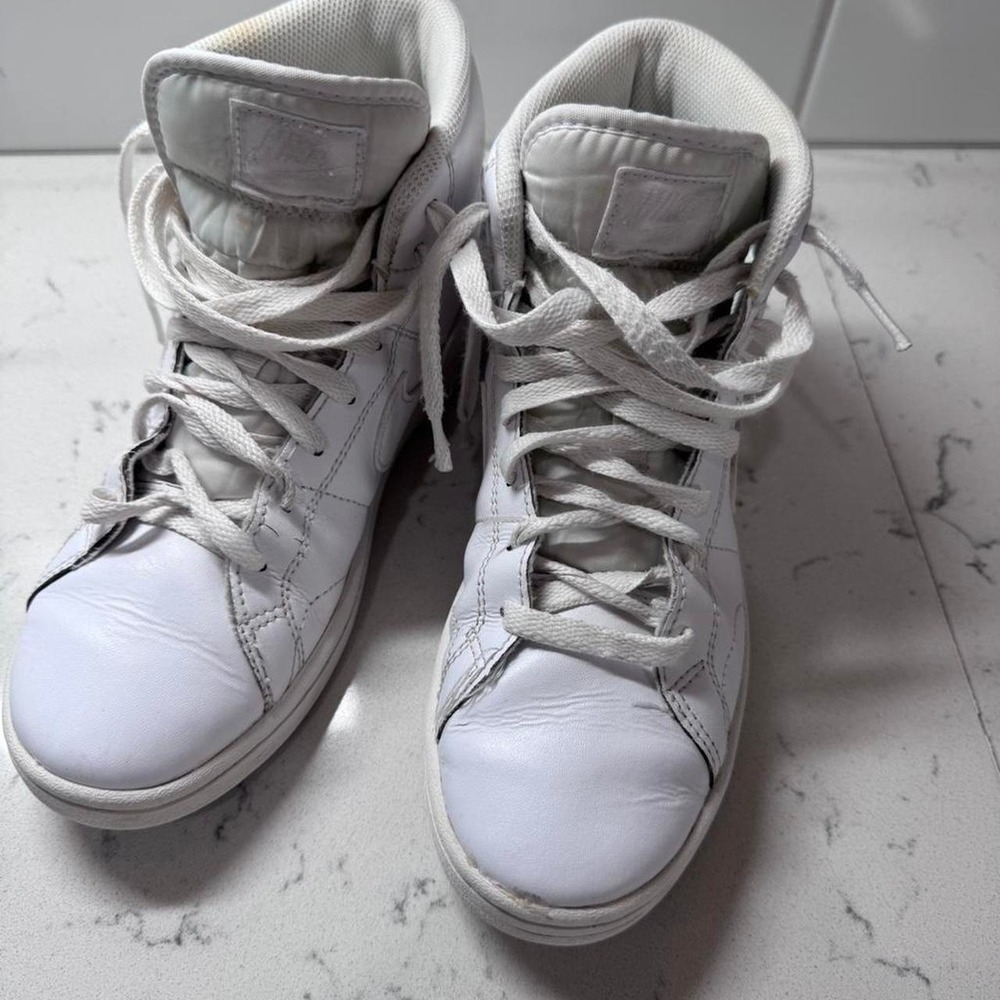Nike Court Royale 2 Mid 'Triple White' Sneakers